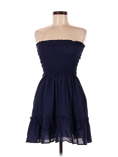 Pre-owned Venus Cocktail Dress In Blue