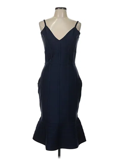 Pre-owned Venus Cocktail Dress In Blue