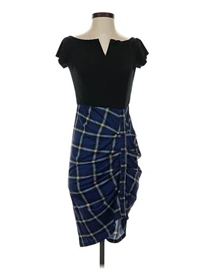 Pre-owned Venus Cocktail Dress In Blue