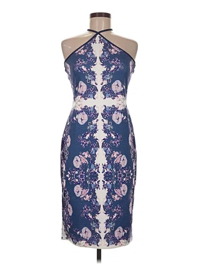 Pre-owned Venus Cocktail Dress In Blue