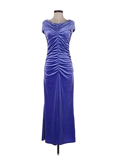 Pre-owned Venus Cocktail Dress In Blue