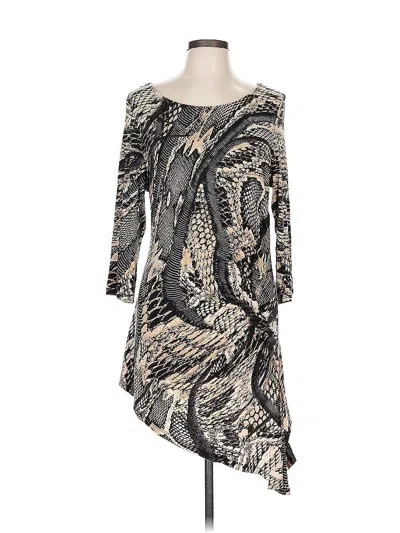 Pre-owned Venus Cocktail Dress In Brown