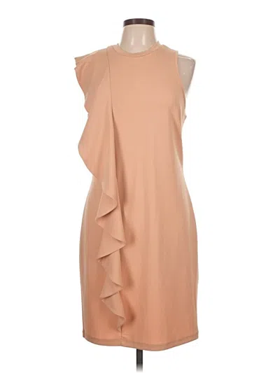 Pre-owned Venus Cocktail Dress In Brown