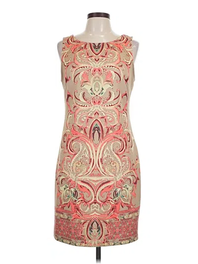 Pre-owned Venus Cocktail Dress In Brown