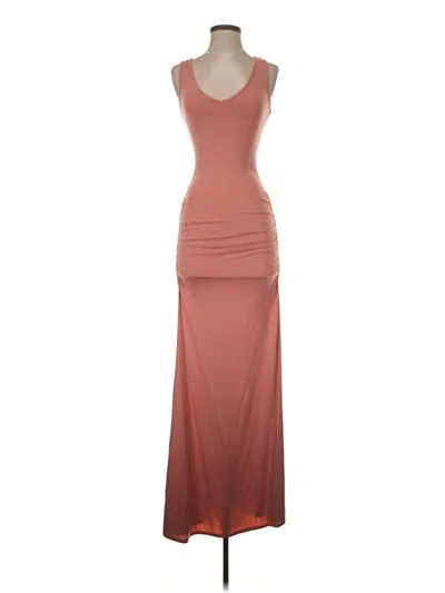 Pre-owned Venus Cocktail Dress In Brown