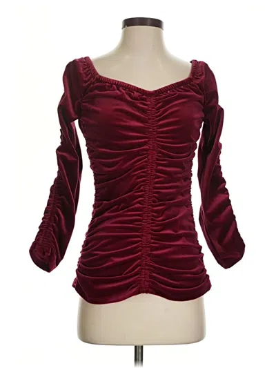 Pre-owned Venus Cocktail Dress In Burgundy