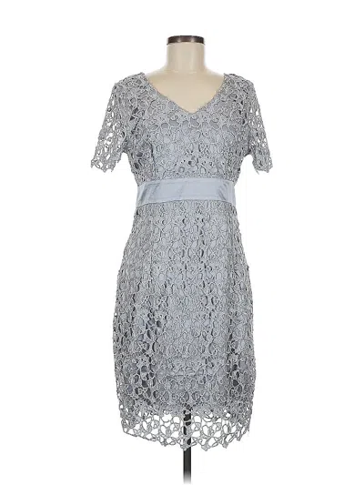 Pre-owned Venus Cocktail Dress In Gray