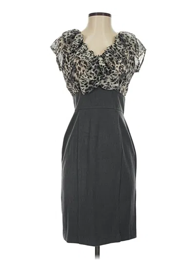 Pre-owned Venus Cocktail Dress In Gray