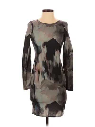 Pre-owned Venus Cocktail Dress In Gray