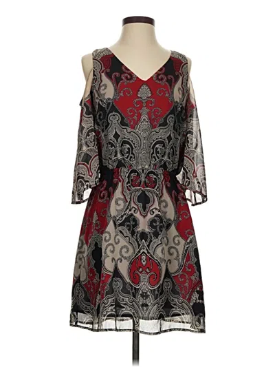 Pre-owned Venus Cocktail Dress In Gray