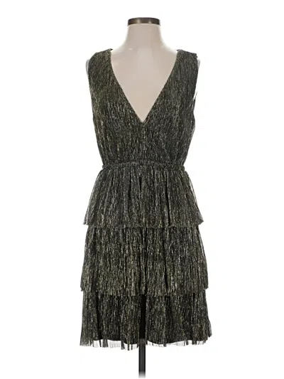 Pre-owned Venus Cocktail Dress In Gray