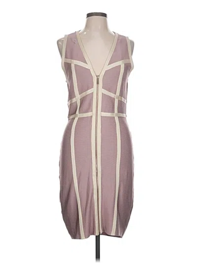 Pre-owned Venus Cocktail Dress In Gray