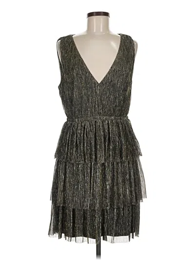 Pre-owned Venus Cocktail Dress In Gray