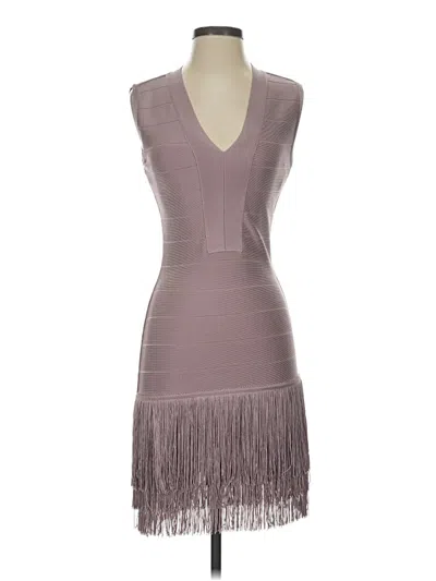 Pre-owned Venus Cocktail Dress In Gray