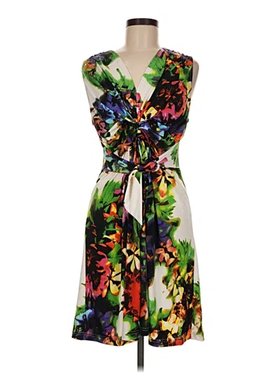 Pre-owned Venus Cocktail Dress In Green