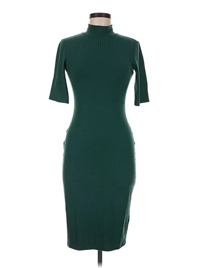 Pre-owned Venus Cocktail Dress In Green