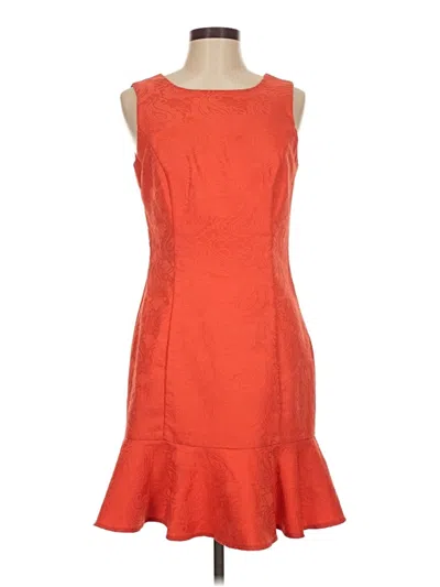 Pre-owned Venus Cocktail Dress In Orange