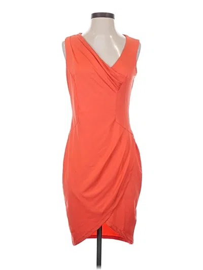 Pre-owned Venus Cocktail Dress In Orange