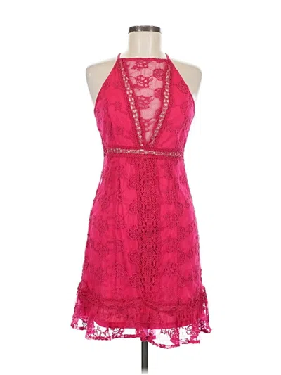 Pre-owned Venus Cocktail Dress In Pink