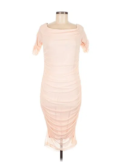 Pre-owned Venus Cocktail Dress In Pink
