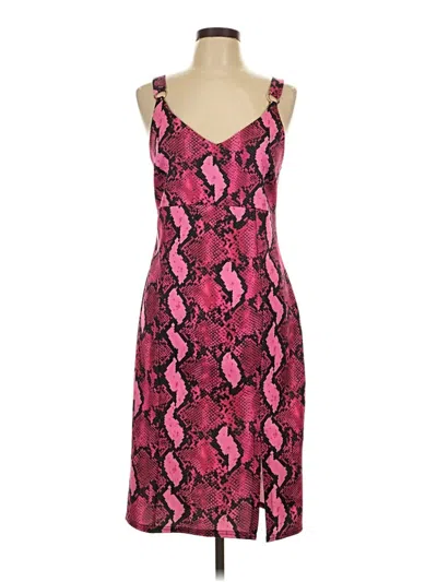 Pre-owned Venus Cocktail Dress In Pink
