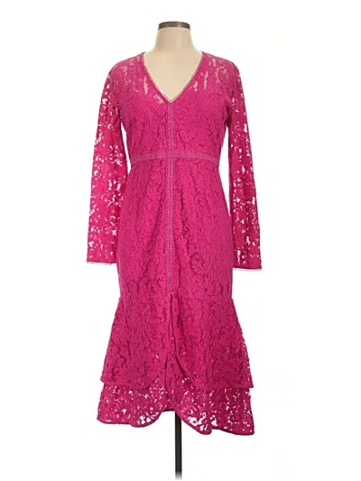 Pre-owned Venus Cocktail Dress In Pink