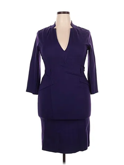 Pre-owned Venus Cocktail Dress In Purple