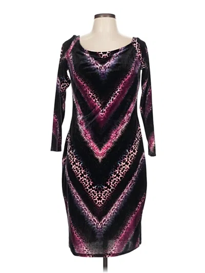 Pre-owned Venus Cocktail Dress In Purple