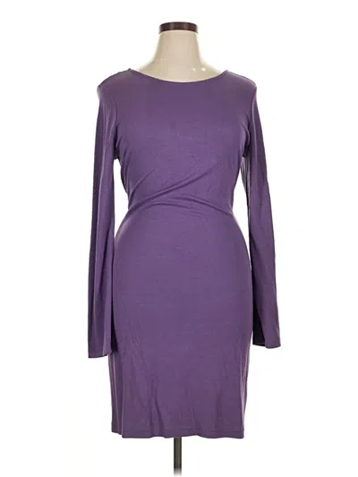 Pre-owned Venus Cocktail Dress In Purple