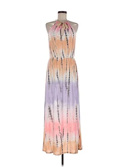 Pre-owned Venus Cocktail Dress In Purple
