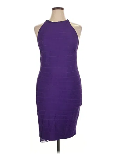 Pre-owned Venus Cocktail Dress In Purple