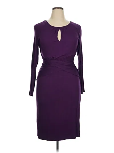 Pre-owned Venus Cocktail Dress In Purple
