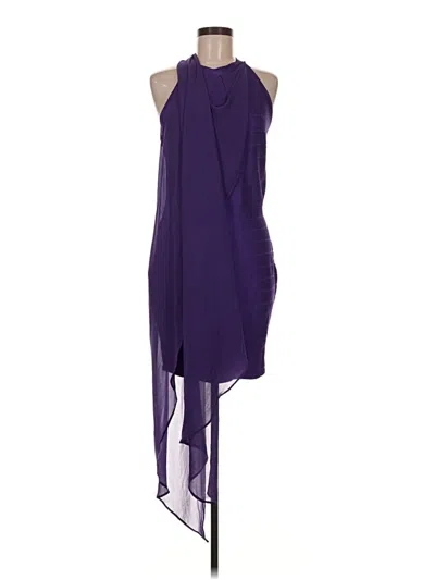 Pre-owned Venus Cocktail Dress In Purple