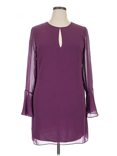 Pre-owned Venus Cocktail Dress In Purple