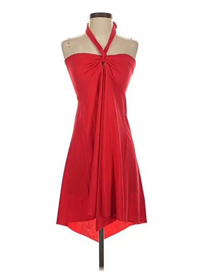 Pre-owned Venus Cocktail Dress In Red