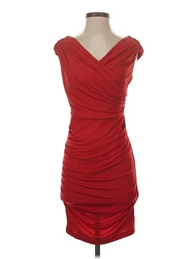 Pre-owned Venus Cocktail Dress In Red