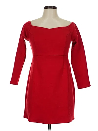 Pre-owned Venus Cocktail Dress In Red