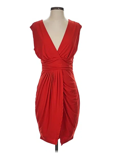 Pre-owned Venus Cocktail Dress In Red