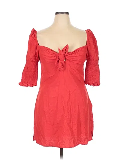 Pre-owned Venus Cocktail Dress In Red