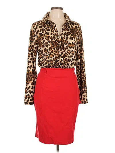 Pre-owned Venus Cocktail Dress In Red