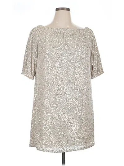 Pre-owned Venus Cocktail Dress In Silver
