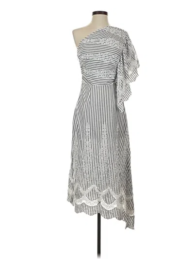Pre-owned Venus Cocktail Dress In Silver