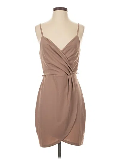Pre-owned Venus Cocktail Dress In Tan