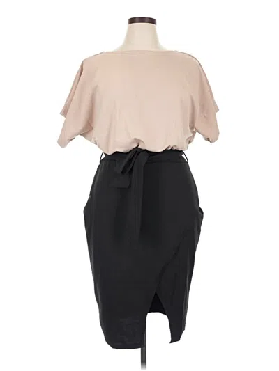 Pre-owned Venus Cocktail Dress In Tan