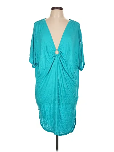 Pre-owned Venus Cocktail Dress In Teal