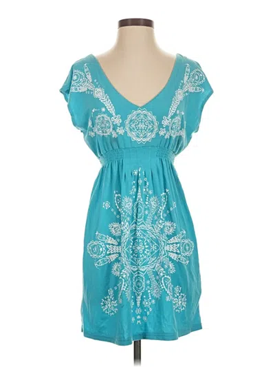 Pre-owned Venus Cocktail Dress In Teal