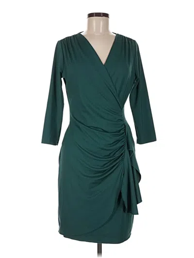 Pre-owned Venus Cocktail Dress In Teal