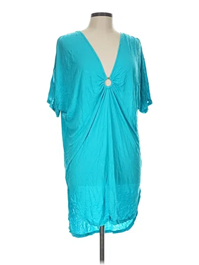 Pre-owned Venus Cocktail Dress In Teal