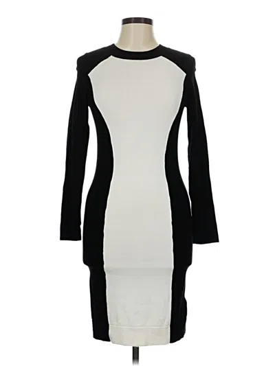 Pre-owned Venus Cocktail Dress In White