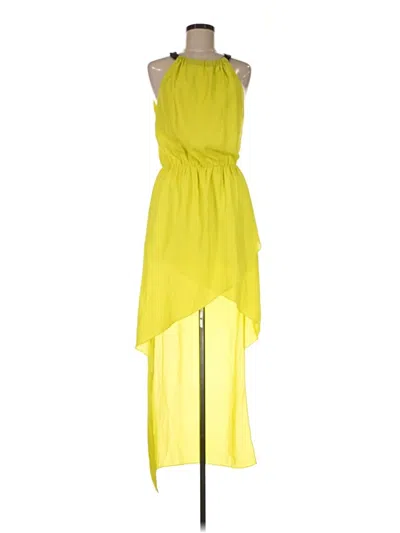 Pre-owned Venus Cocktail Dress In Yellow
